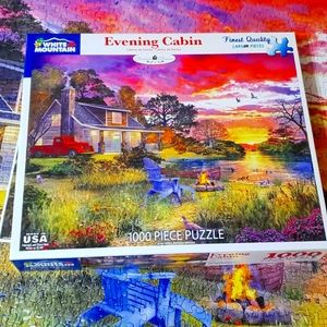 White Mountain 1000 piece puzzle